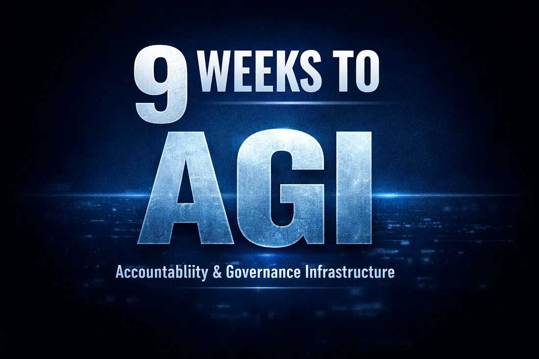 9 Weeks to AGI