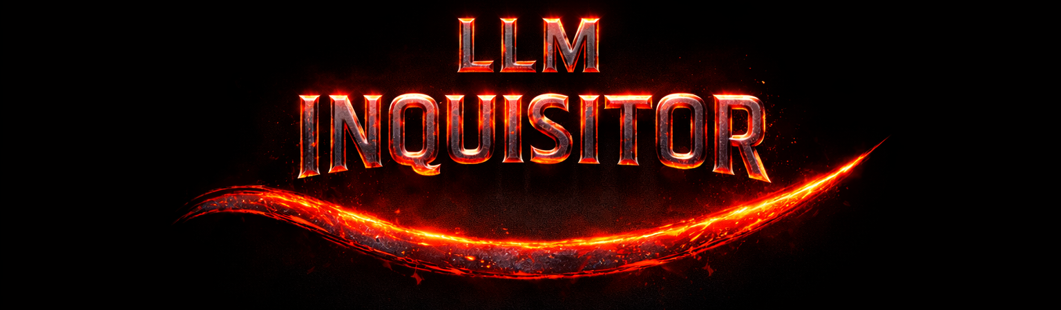 LLM Inquisitor Logo Banner