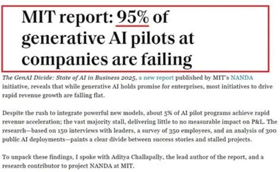 95% AI Deployment Failure